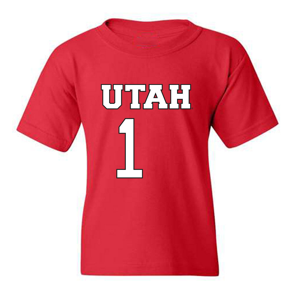 Utah - NCAA Women's Basketball : Isabel Palmer - Replica Shersey Youth T-Shirt