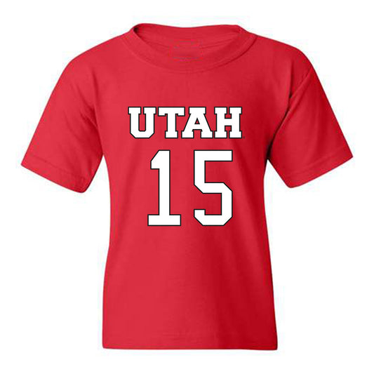 Utah - NCAA Women's Basketball : Alyssa Blanck - Replica Shersey Youth T-Shirt