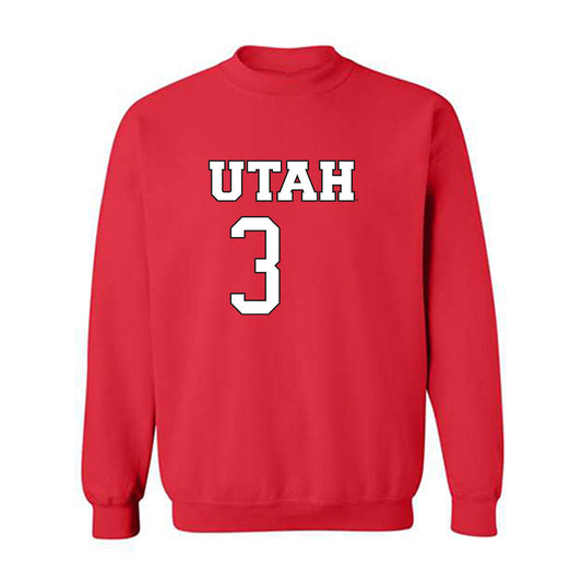 Utah - NCAA Women's Basketball : Lani White - Replica Shersey Crewneck Sweatshirt
