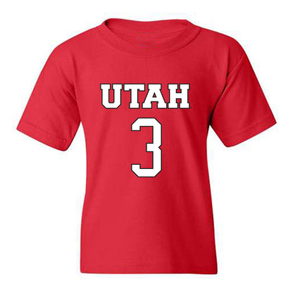 Utah - NCAA Women's Basketball : Brooke Walker - Replica Shersey Youth T-Shirt-0