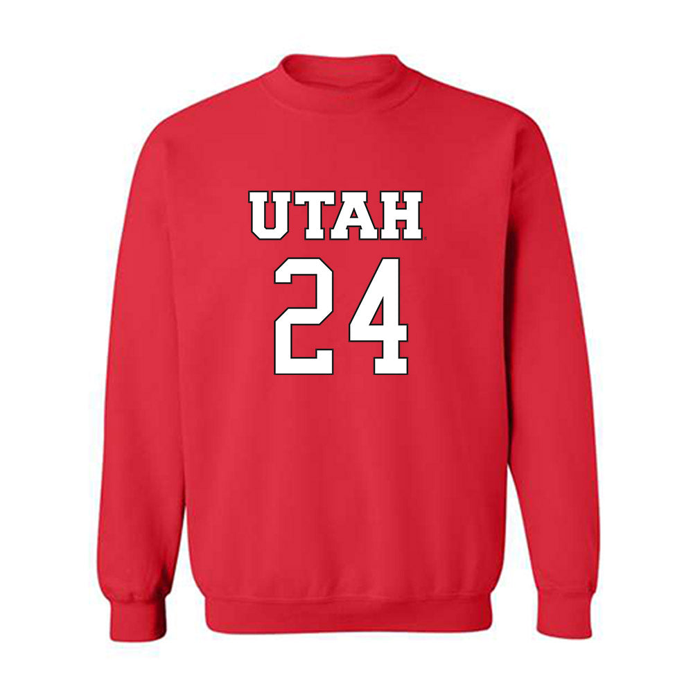 Utah - NCAA Women's Basketball : Kennady McQueen - Replica Shersey Crewneck Sweatshirt