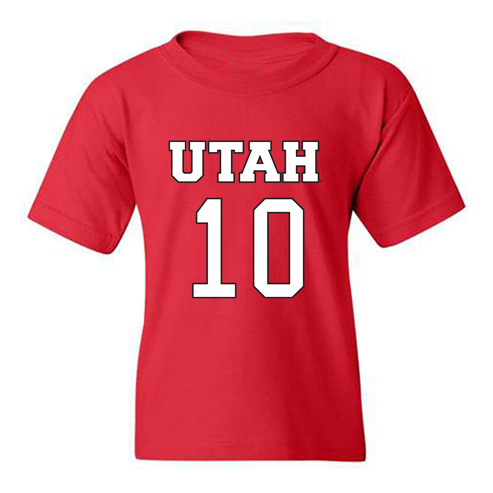 Utah - NCAA Women's Basketball : Grace Foster - Replica Shersey Youth T-Shirt-0