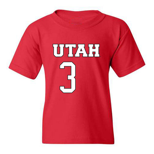 Utah - NCAA Women's Basketball : Lani White - Replica Shersey Youth T-Shirt