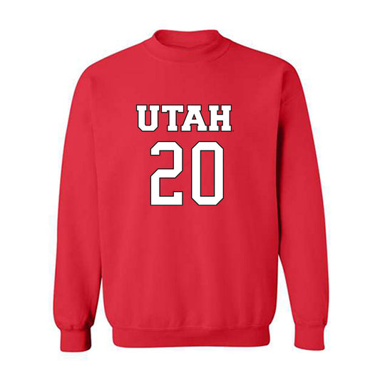 Utah - NCAA Women's Basketball : Reese Ross - Replica Shersey Crewneck Sweatshirt
