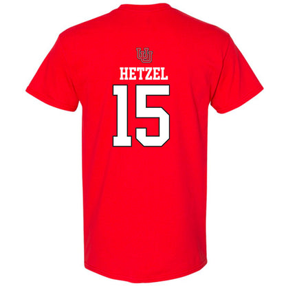 Utah - NCAA Women's Soccer : Ava Hetzel - Replica Shersey T-Shirt-1