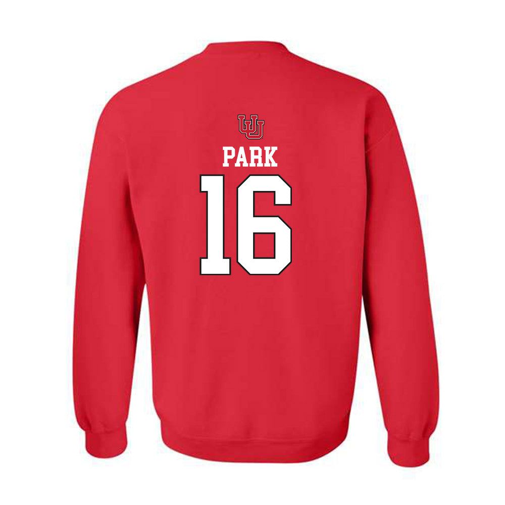 Utah - NCAA Women's Soccer : Rylan Park - Replica Shersey Crewneck Sweatshirt-1