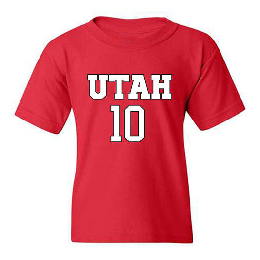 Utah - NCAA Women's Soccer : Londyn Lovell - Replica Shersey Youth T-Shirt-0