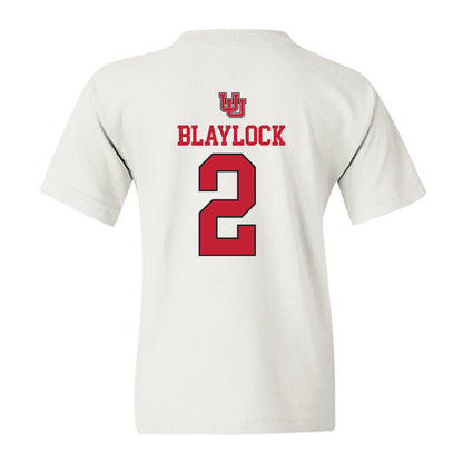 Utah - NCAA Women's Soccer : Callie Blaylock - Replica Shersey Youth T-Shirt-1
