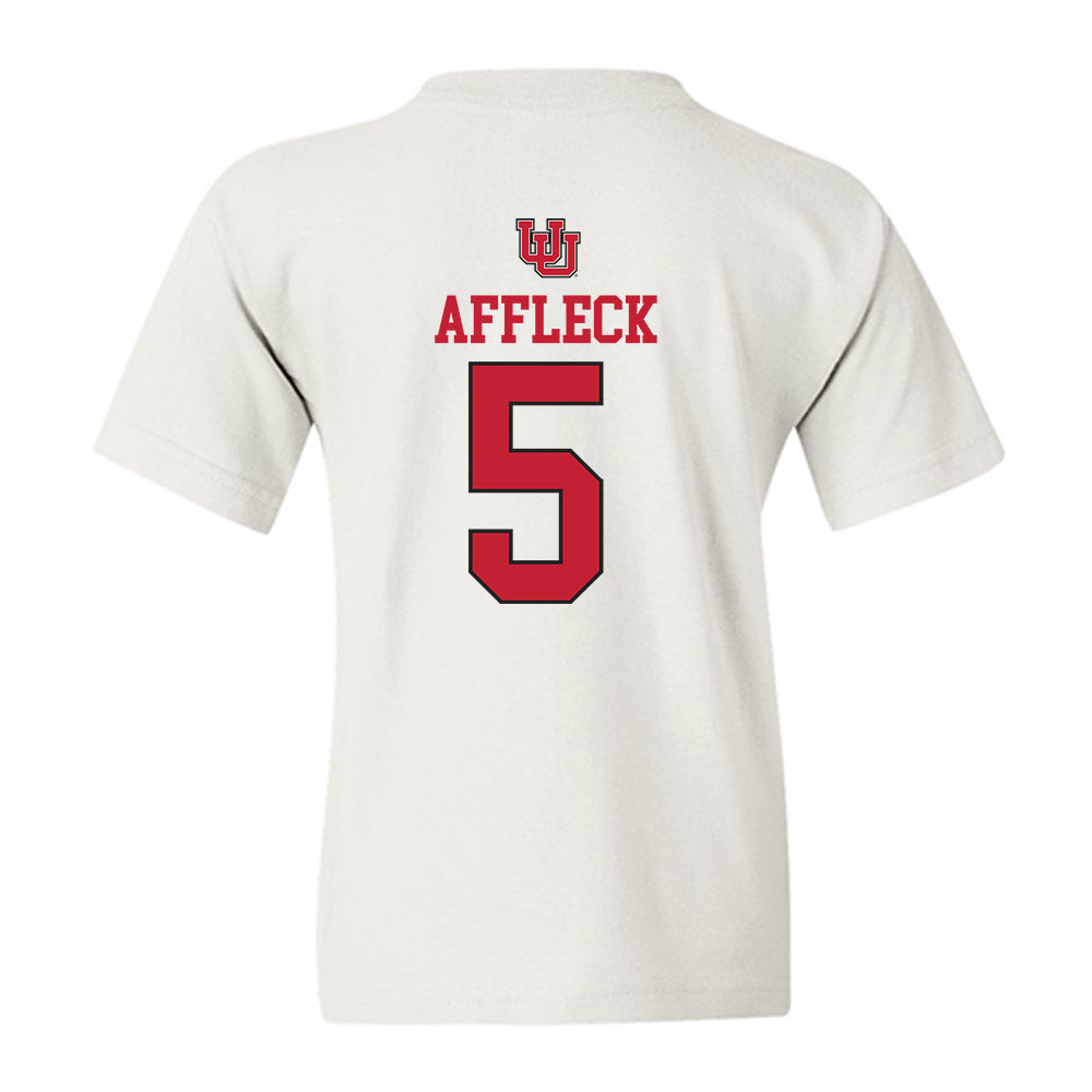 Utah - NCAA Women's Soccer : Abby Affleck - Replica Shersey Youth T-Shirt-1
