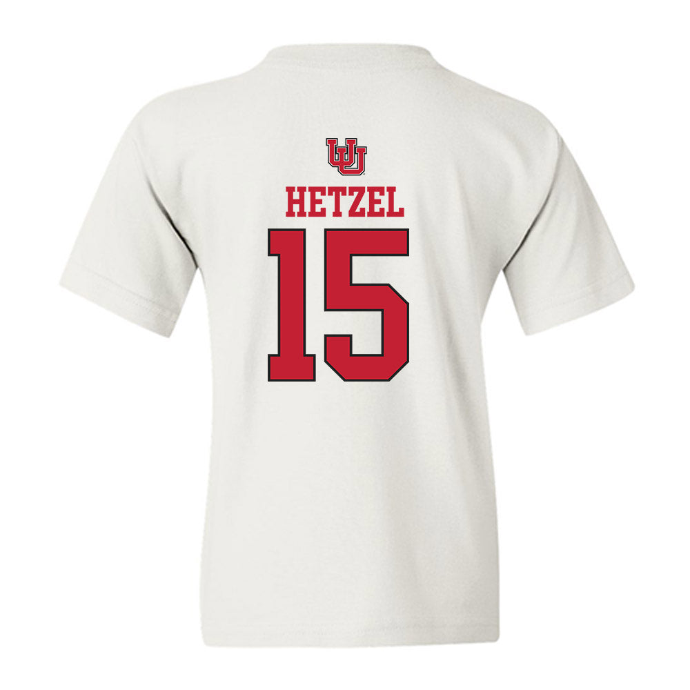Utah - NCAA Women's Soccer : Ava Hetzel - Replica Shersey Youth T-Shirt-1