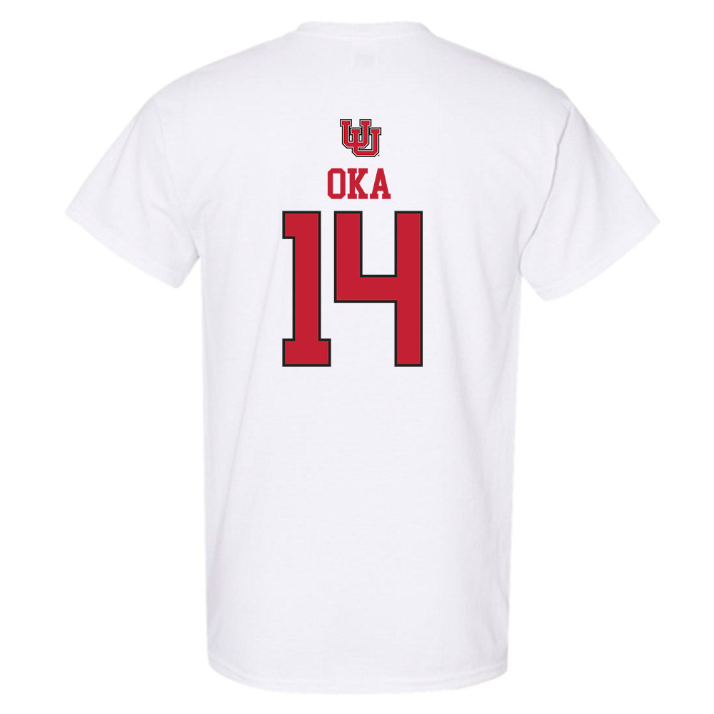 Utah - NCAA Women's Soccer : Julia Oka - Replica Shersey T-Shirt-1