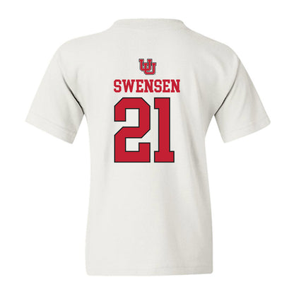 Utah - NCAA Women's Soccer : Ali Swensen - Replica Shersey Youth T-Shirt-1