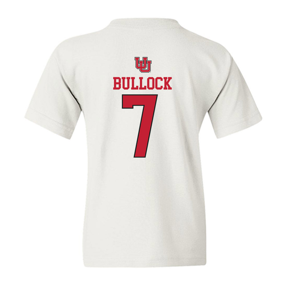 Utah - NCAA Women's Soccer : Kelly Bullock - Replica Shersey Youth T-Shirt-1