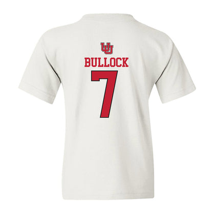 Utah - NCAA Women's Soccer : Kelly Bullock - Replica Shersey Youth T-Shirt-1