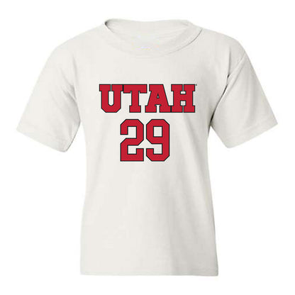 Utah - NCAA Women's Soccer : Alexa Malaspina - Replica Shersey Youth T-Shirt-0