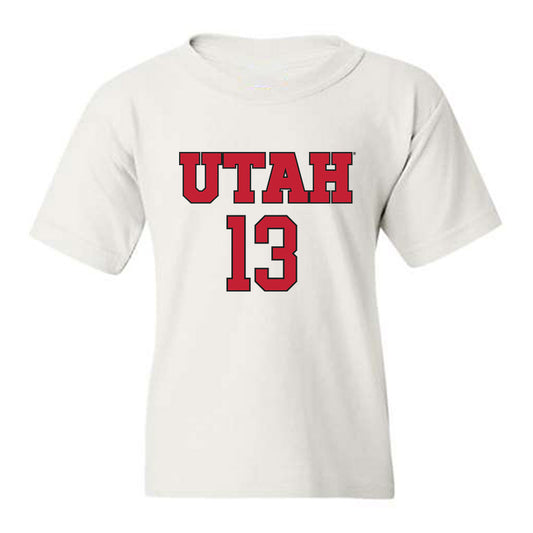 Utah - NCAA Women's Soccer : Eliza Smith - Replica Shersey Youth T-Shirt-0