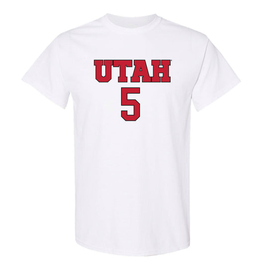 Utah - NCAA Women's Soccer : Abby Affleck - Replica Shersey T-Shirt-0