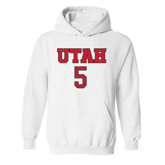 Utah - NCAA Women's Soccer : Callie Blaylock - Replica Hooded Sweatshirt