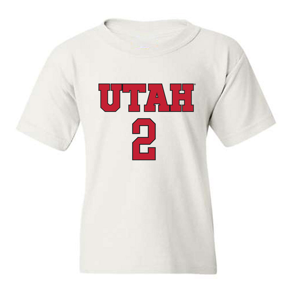 Utah - NCAA Women's Soccer : Callie Blaylock - Replica Shersey Youth T-Shirt-0