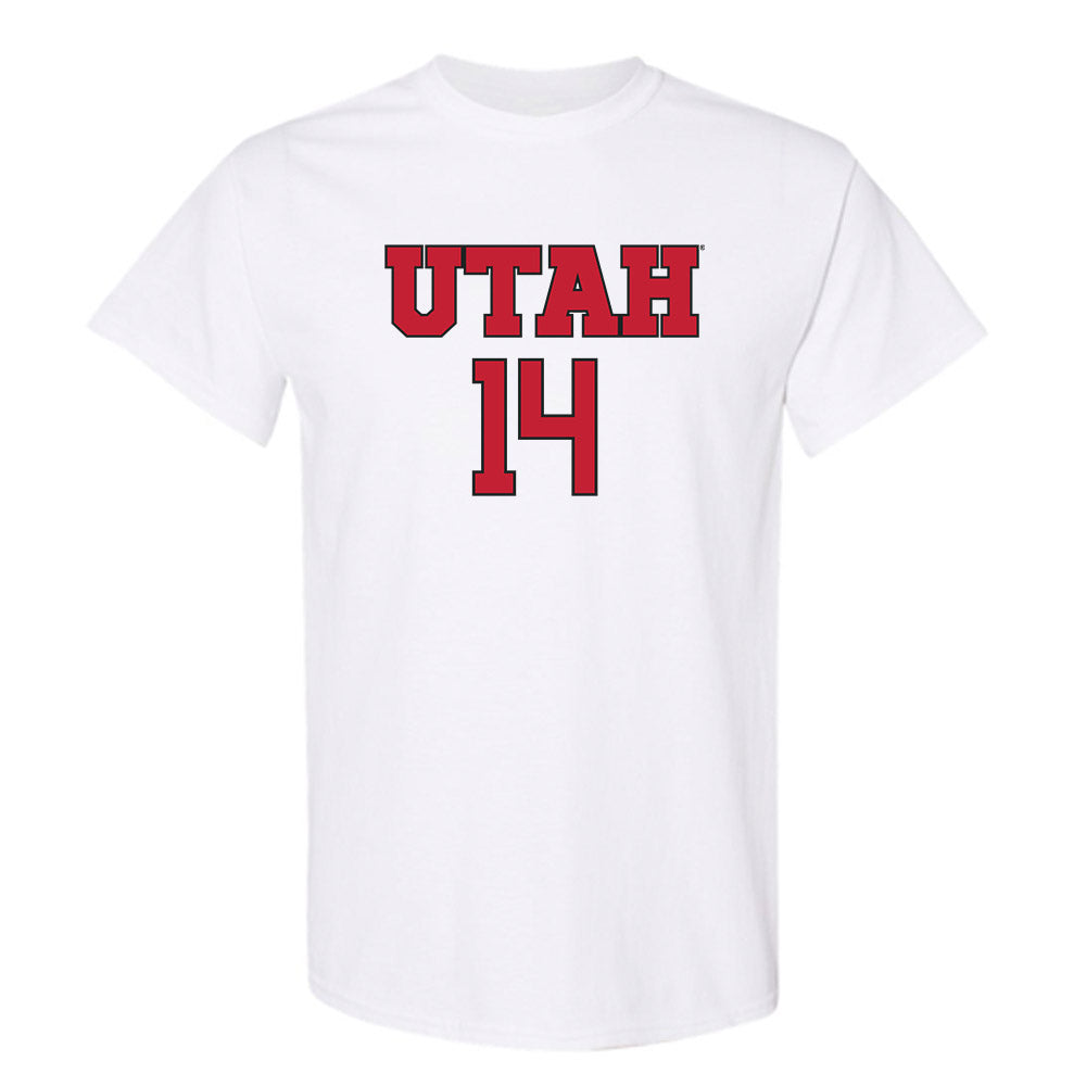 Utah - NCAA Women's Soccer : Julia Oka - Replica Shersey T-Shirt-0
