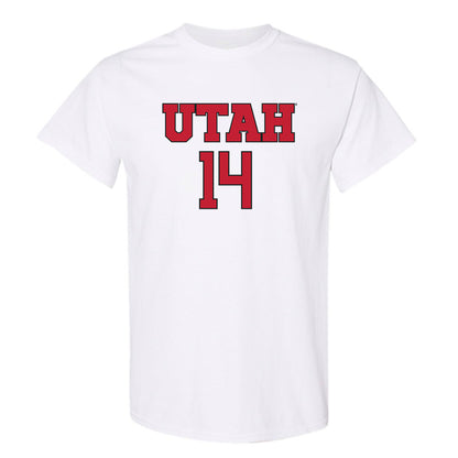 Utah - NCAA Women's Soccer : Julia Oka - Replica Shersey T-Shirt-0