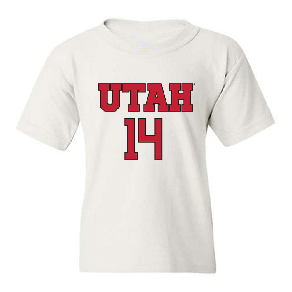 Utah - NCAA Women's Soccer : Julia Oka - Replica Shersey Youth T-Shirt-0