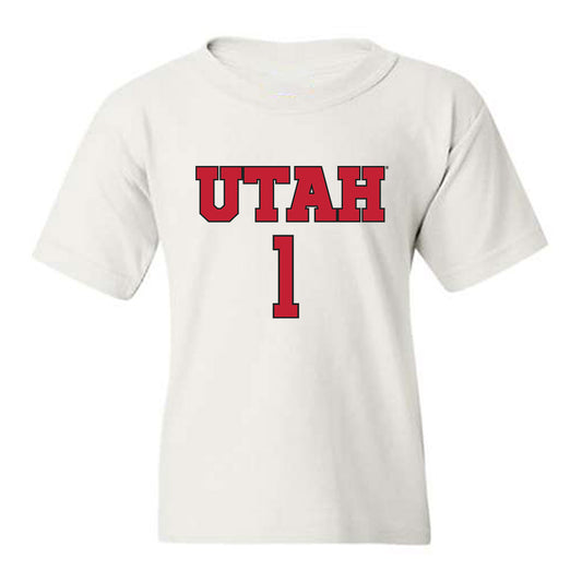 Utah - NCAA Women's Soccer : Erin Gibbs - Replica Shersey Youth T-Shirt-0