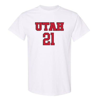 Utah - NCAA Women's Soccer : Ali Swensen - Replica Shersey T-Shirt-0