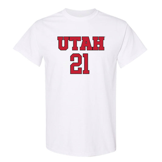 Utah - NCAA Women's Soccer : Ali Swensen - Replica Shersey T-Shirt-0