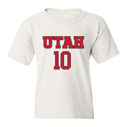 Utah - NCAA Women's Soccer : Londyn Lovell - Replica Shersey Youth T-Shirt-0