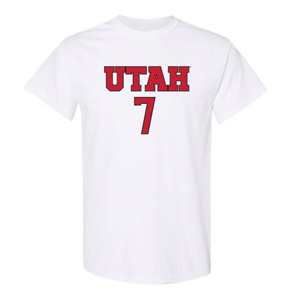 Utah - NCAA Women's Soccer : Kelly Bullock - Replica Shersey T-Shirt-0