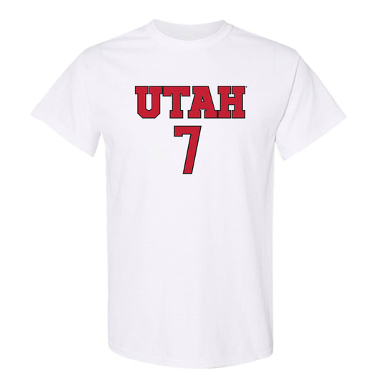 Utah - NCAA Women's Soccer : Kelly Bullock - Replica Shersey T-Shirt-0