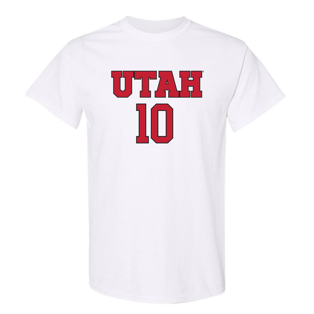 Utah - NCAA Women's Soccer : Londyn Lovell - Replica Shersey T-Shirt-0