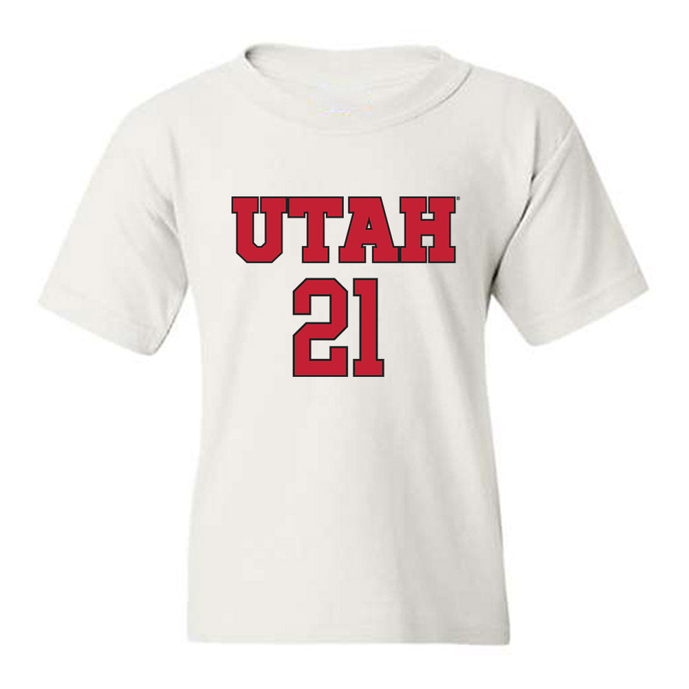 Utah - NCAA Women's Soccer : Ali Swensen - Replica Shersey Youth T-Shirt-0