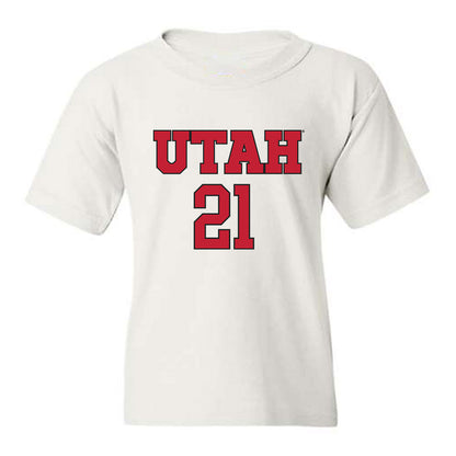 Utah - NCAA Women's Soccer : Ali Swensen - Replica Shersey Youth T-Shirt-0