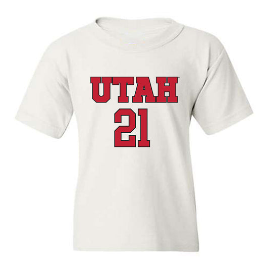 Utah - NCAA Women's Soccer : Ali Swensen - Replica Shersey Youth T-Shirt-0
