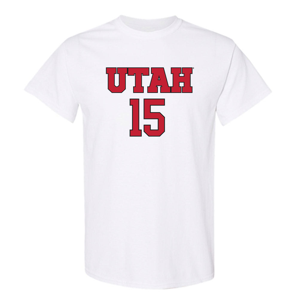 Utah - NCAA Women's Soccer : Ava Hetzel - Replica Shersey T-Shirt-0
