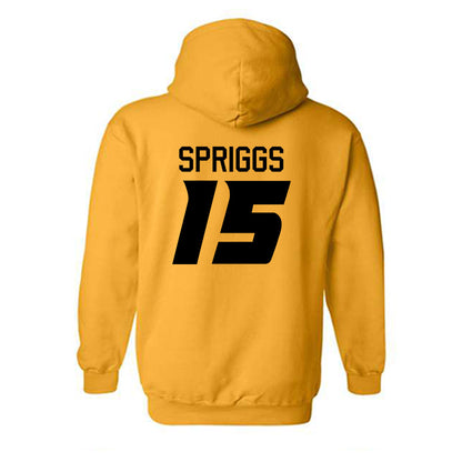 Missouri - NCAA Women's Soccer : shania spriggs - Replica Shersey Hooded Sweatshirt-1