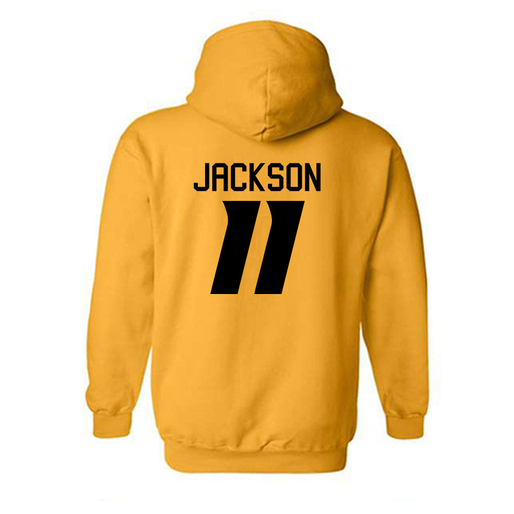 Missouri - NCAA Women's Soccer : Autumn Jackson - Replica Shersey Hooded Sweatshirt-1