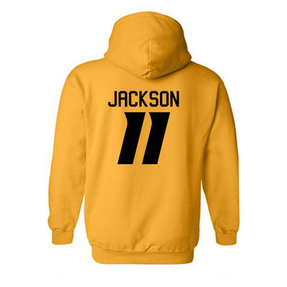Missouri - NCAA Women's Soccer : Autumn Jackson - Replica Shersey Hooded Sweatshirt-1