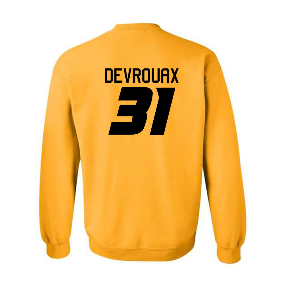 Missouri - NCAA Women's Soccer : Mia Devrouax - Replica Shersey Crewneck Sweatshirt-1