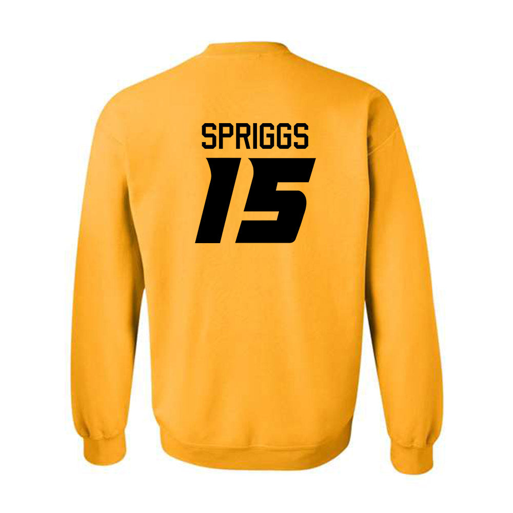 Missouri - NCAA Women's Soccer : shania spriggs - Replica Shersey Crewneck Sweatshirt-1