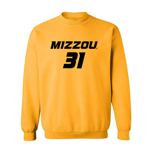 Missouri - NCAA Women's Soccer : Mia Devrouax - Replica Shersey Crewneck Sweatshirt-0