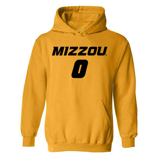 Missouri - NCAA Women's Soccer : Addison Colangelo - Replica Shersey Hooded Sweatshirt-0