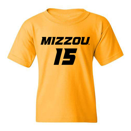 Missouri - NCAA Women's Soccer : shania spriggs - Replica Shersey Youth T-Shirt-0
