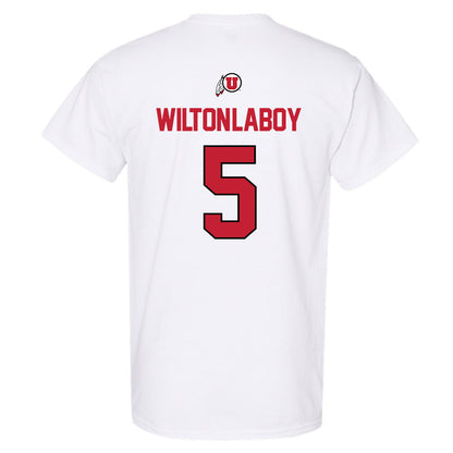 Utah - NCAA Women's Volleyball : Leah Wilton-LaBoy - Replica Shersey T-Shirt-1
