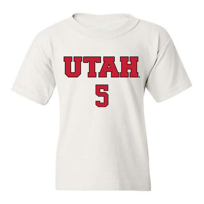 Utah - NCAA Women's Volleyball : Leah Wilton-LaBoy - Replica Shersey Youth T-Shirt-0