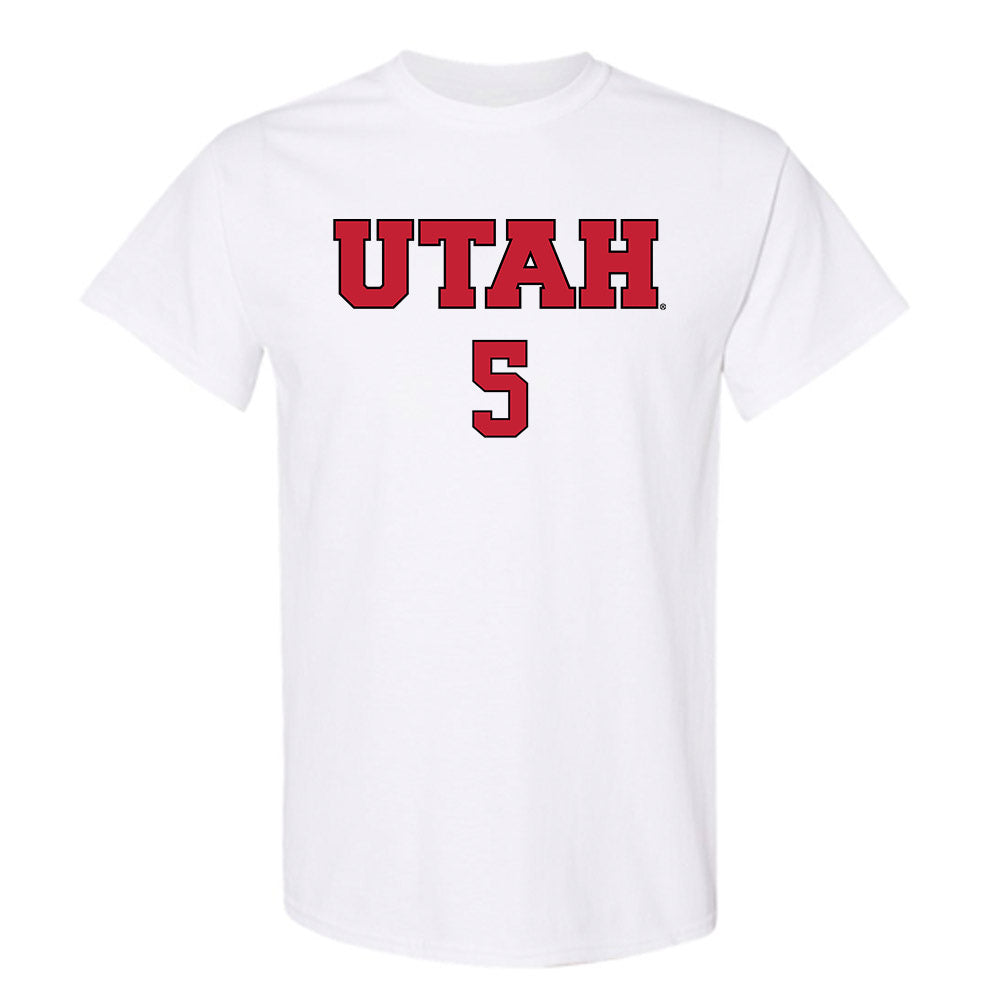 Utah - NCAA Women's Volleyball : Leah Wilton-LaBoy - Replica Shersey T-Shirt-0