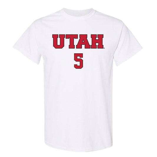 Utah - NCAA Women's Volleyball : Leah Wilton-LaBoy - Replica Shersey T-Shirt-0