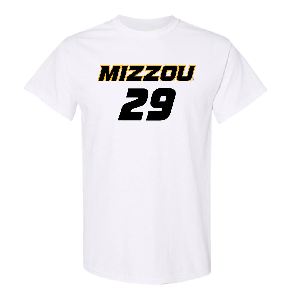 Missouri - NCAA Women's Soccer : McKenna Moran - Replica Shersey T-Shirt-0
